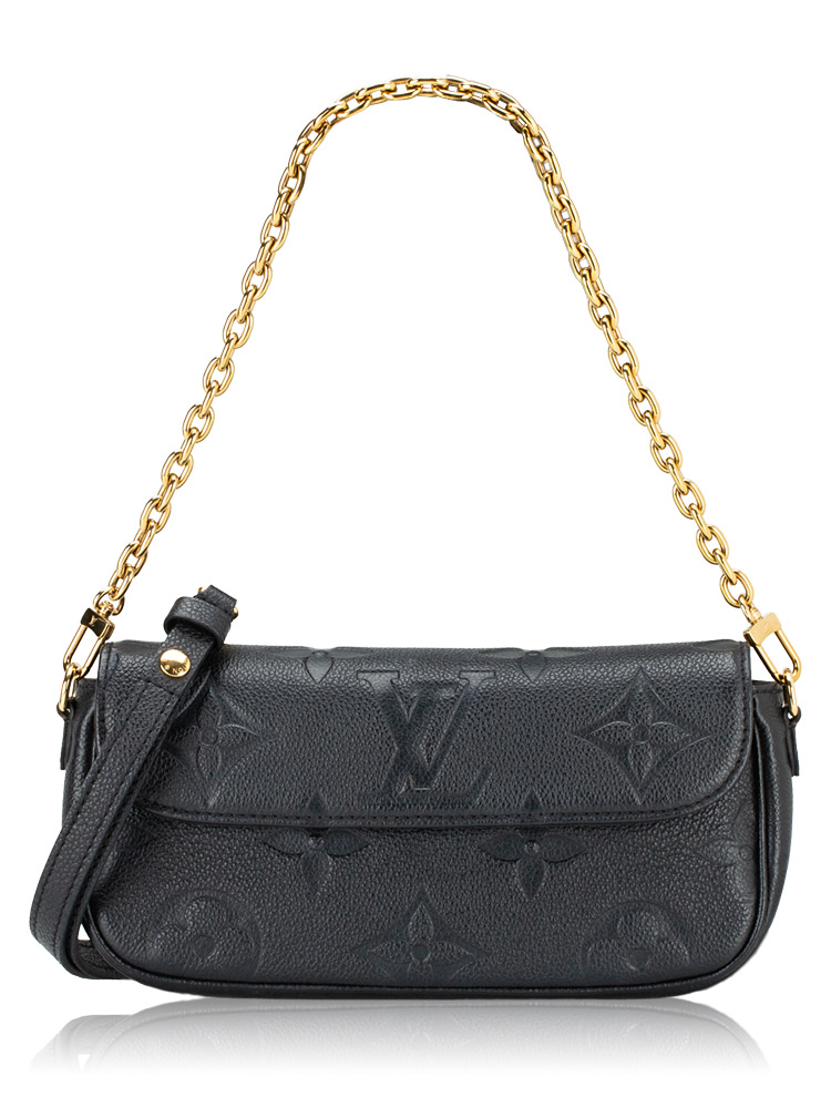 Monogram Empreinte Giant Ivy Wallet On Chain Noir