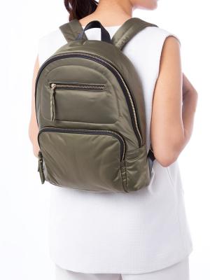 Gaia Nylon Backpack Sage
