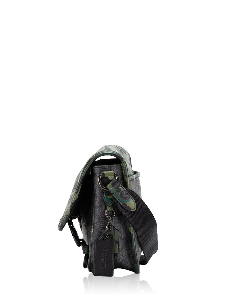 Men CA265 Signature League Messenger Bag Camo Green