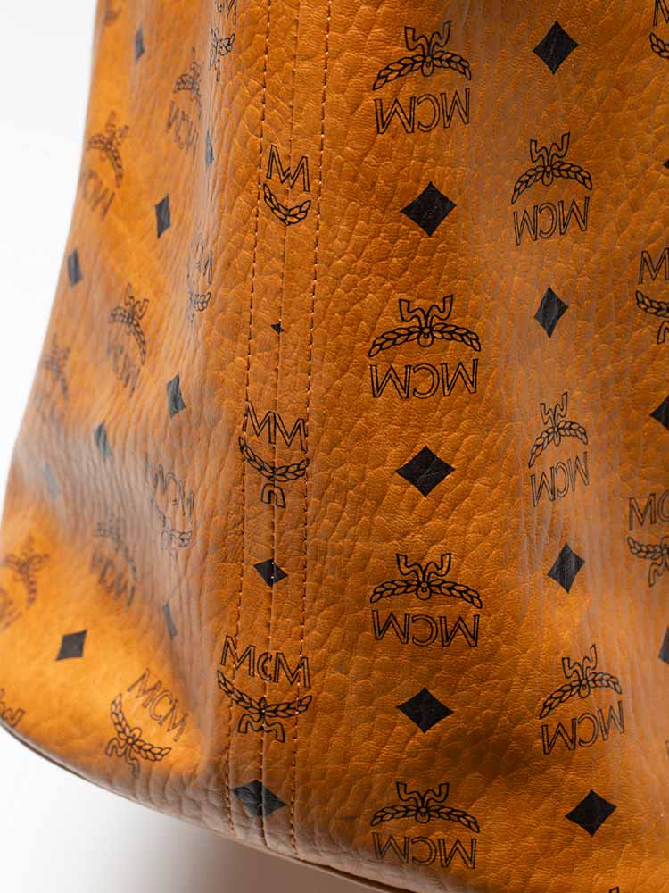 Visetos Liz Reversible Large Shopper Cognac