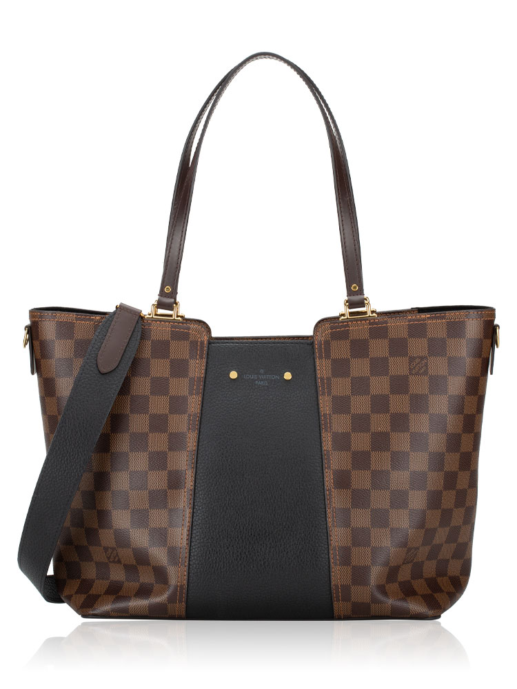 Damier Ebene Taurillon Jersey Noir