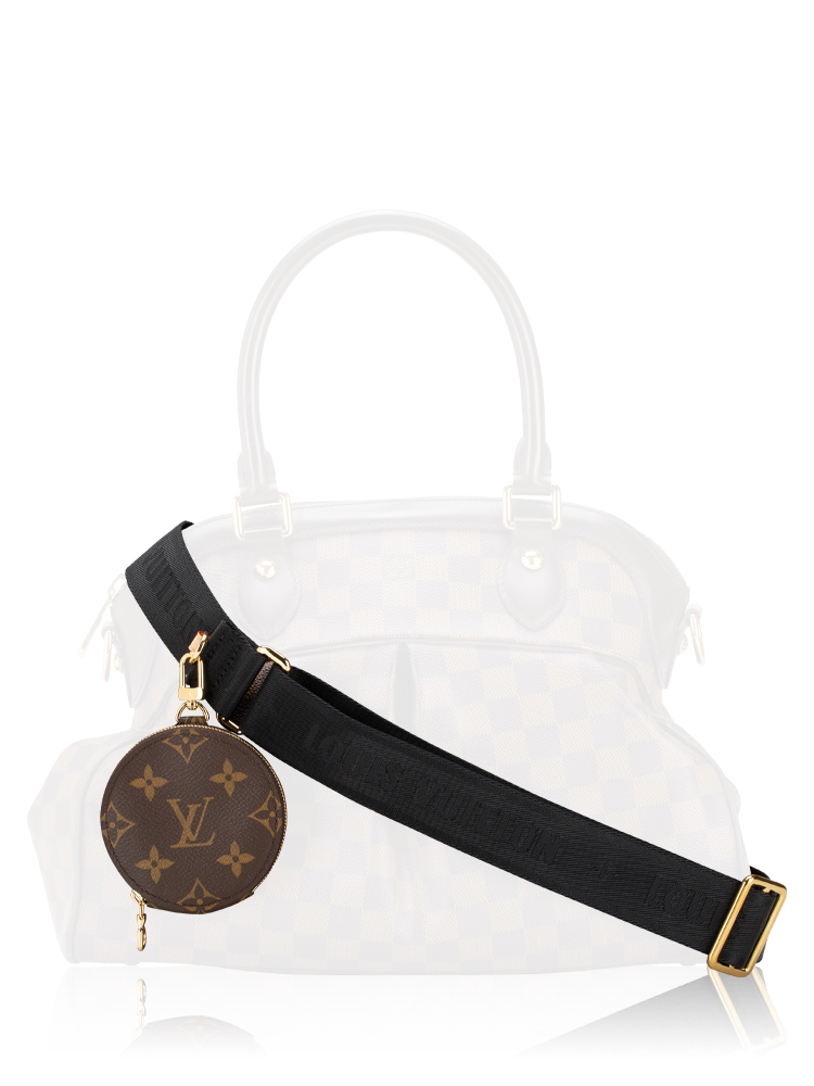 Monogram Jacquard Multi Pochette Strap Noir
