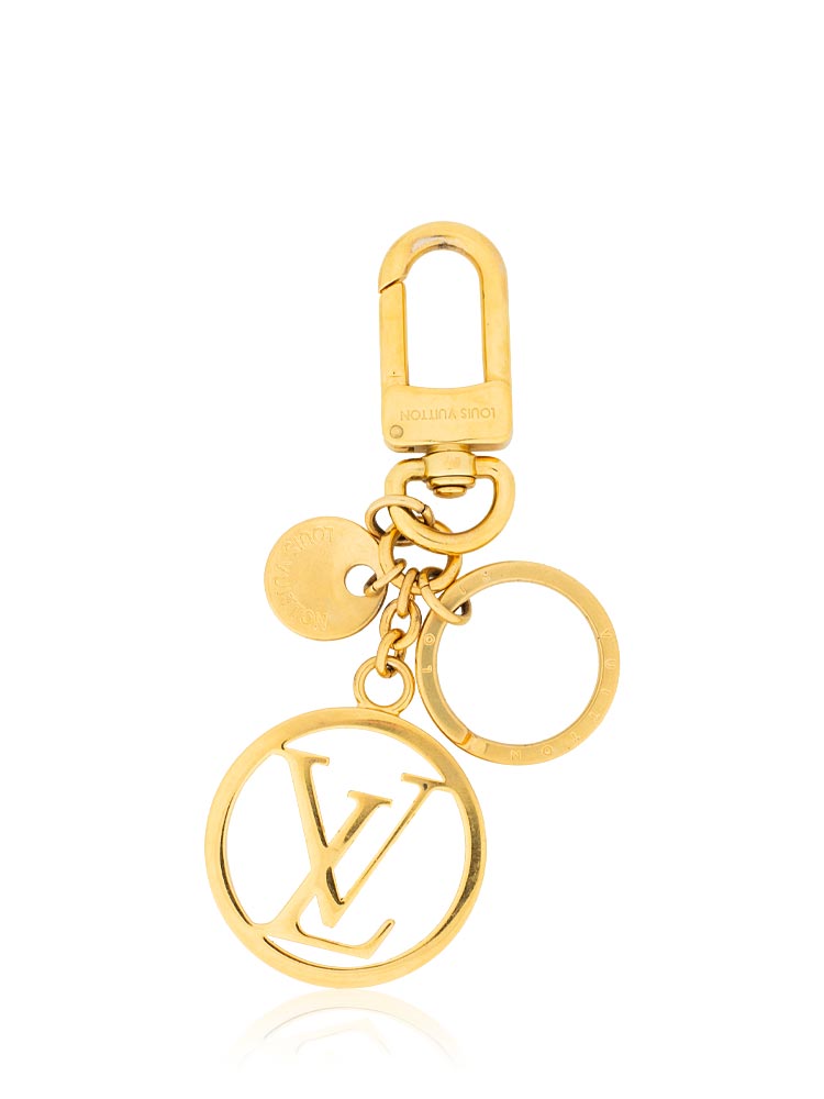 LV Circle Bag Charm Gold