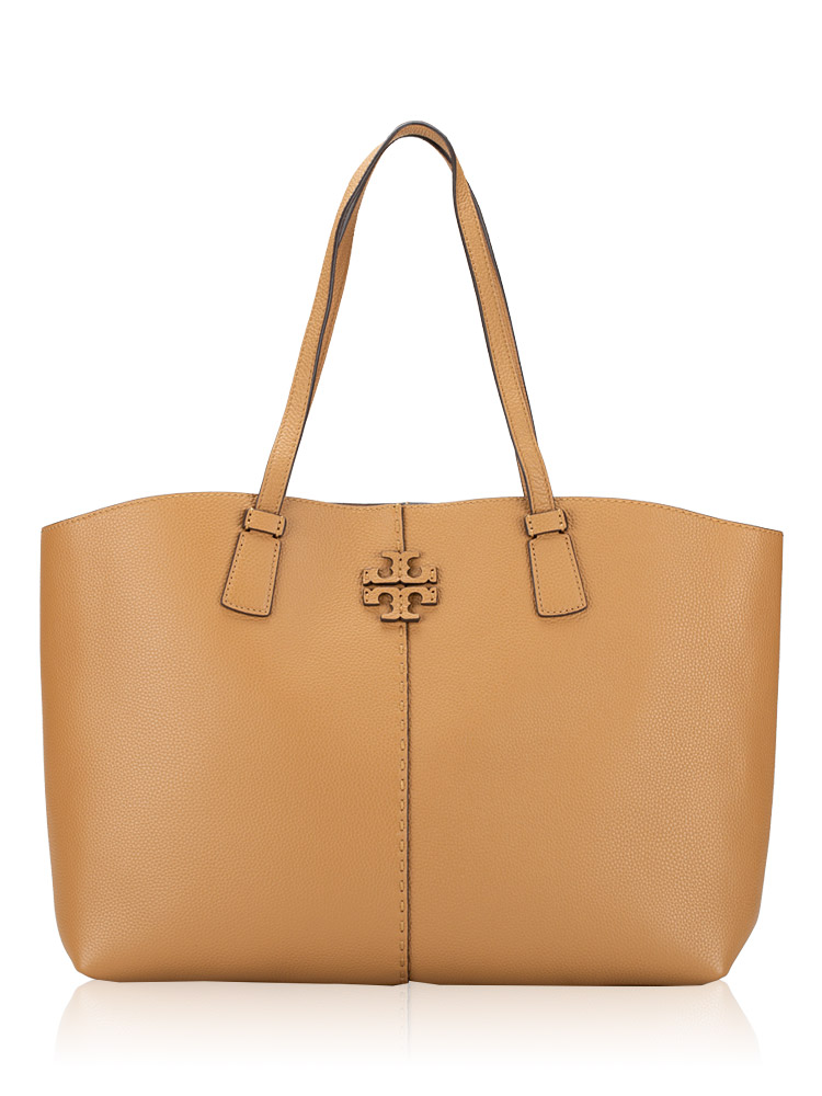 McGraw Leather Large Tote Tiramisu