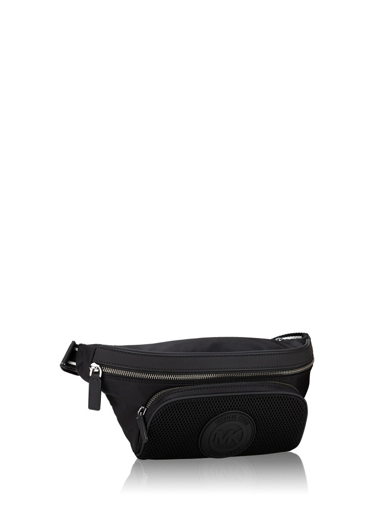 Men Lautner Nylon Utility Sling Pack Black