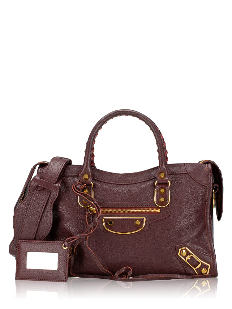 Gold Metallic Edge Small City Cassis