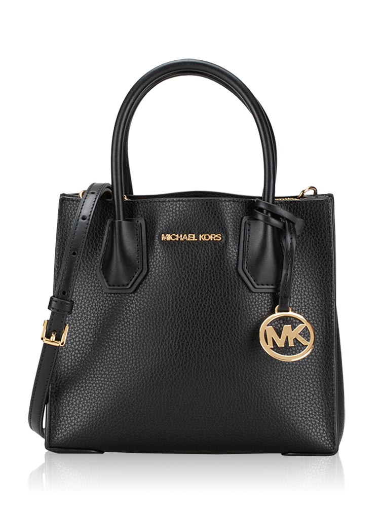 Mercer Leather Medium Messenger Black
