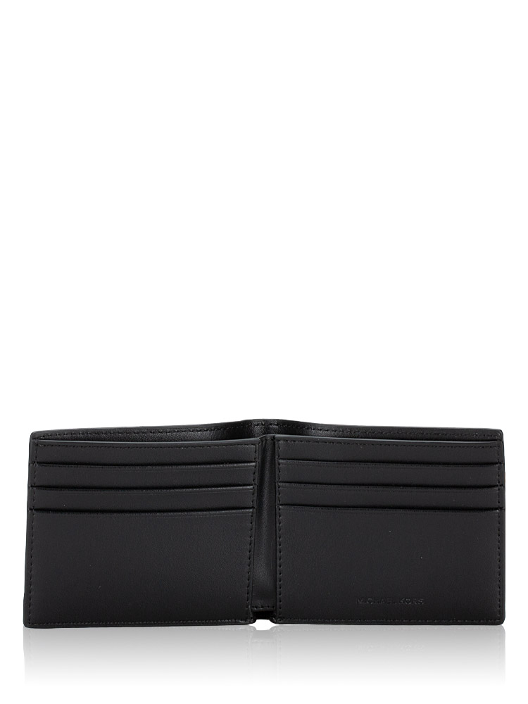 Mens Signature Jet Set Slim Billfold Wallet Brown Black