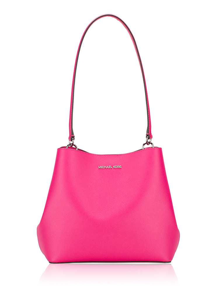 Pratt Medium Shoulder Bag Dragonfruit