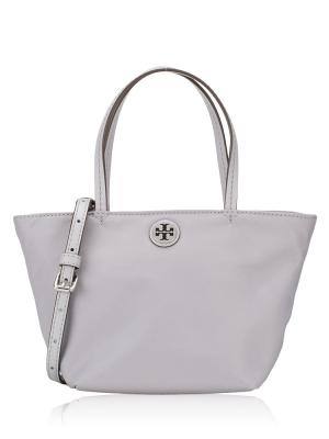 Nylon Mini Tote Bay Gray