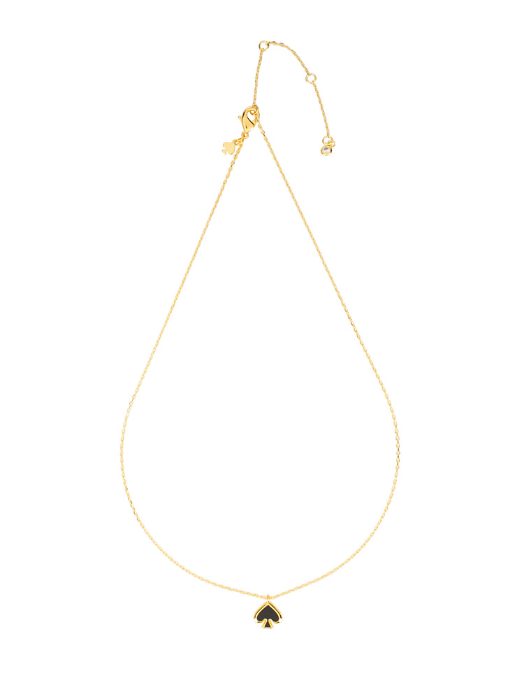 Everyday Spade Metal Mini Pendant Black