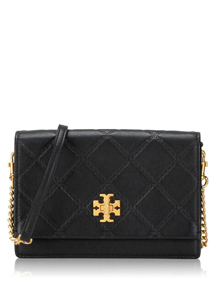 Georgia Turn-Lock Mini Crossbody Black