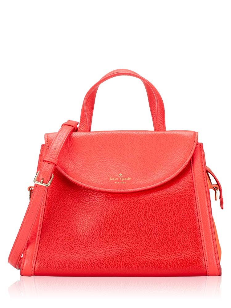 Cobble Hill Adrien Satchel Red