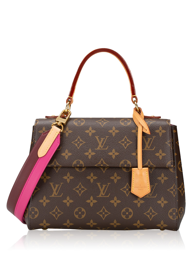 Monogram Cluny BB Bordeaux Fuchsia