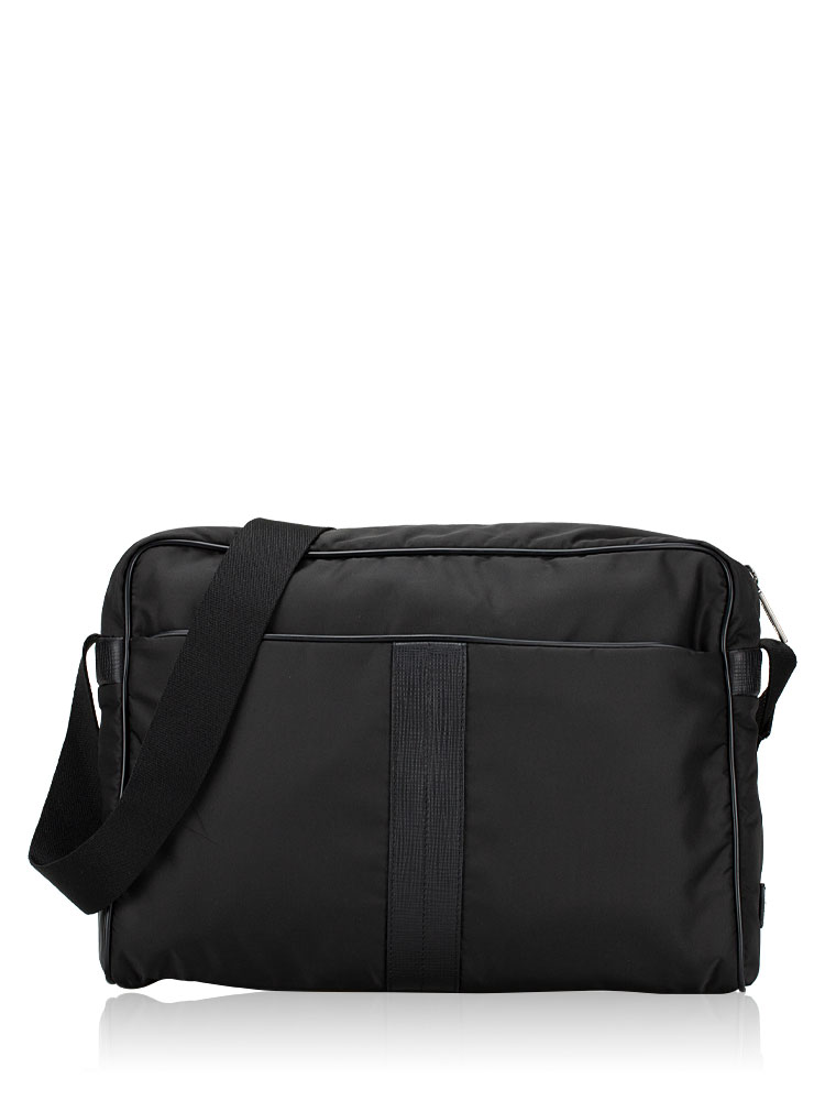 Nylon Pillow Tex Messenger Black