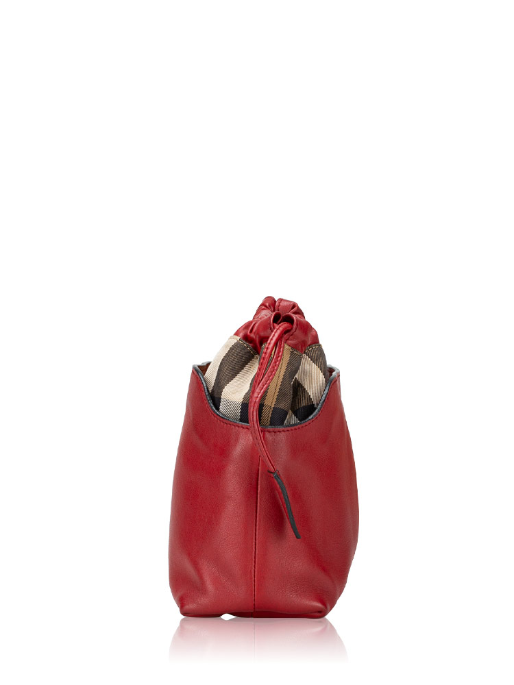 House Check Little Crush Crossbody Military Red