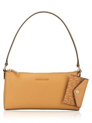 Vincent Medium Leather Pochette with Signature Card Case Deer