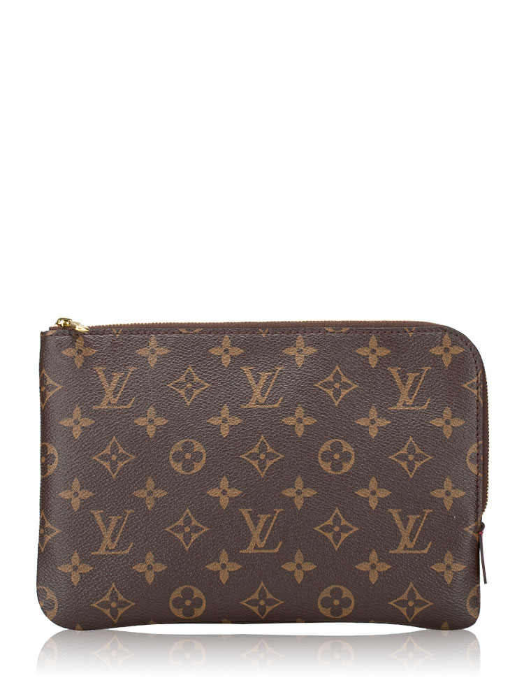 Monogram Etui Voyage PM Pouch Fuchsia