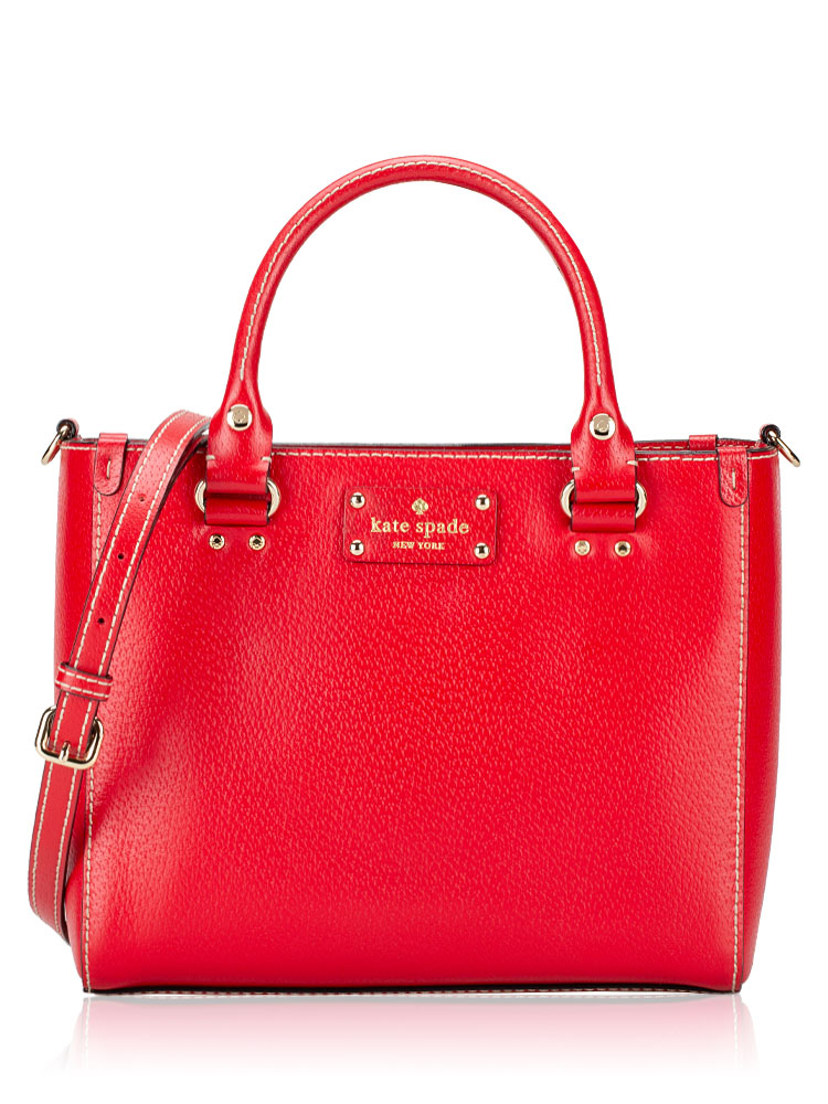 Wellesley Small Quinn Empire Red