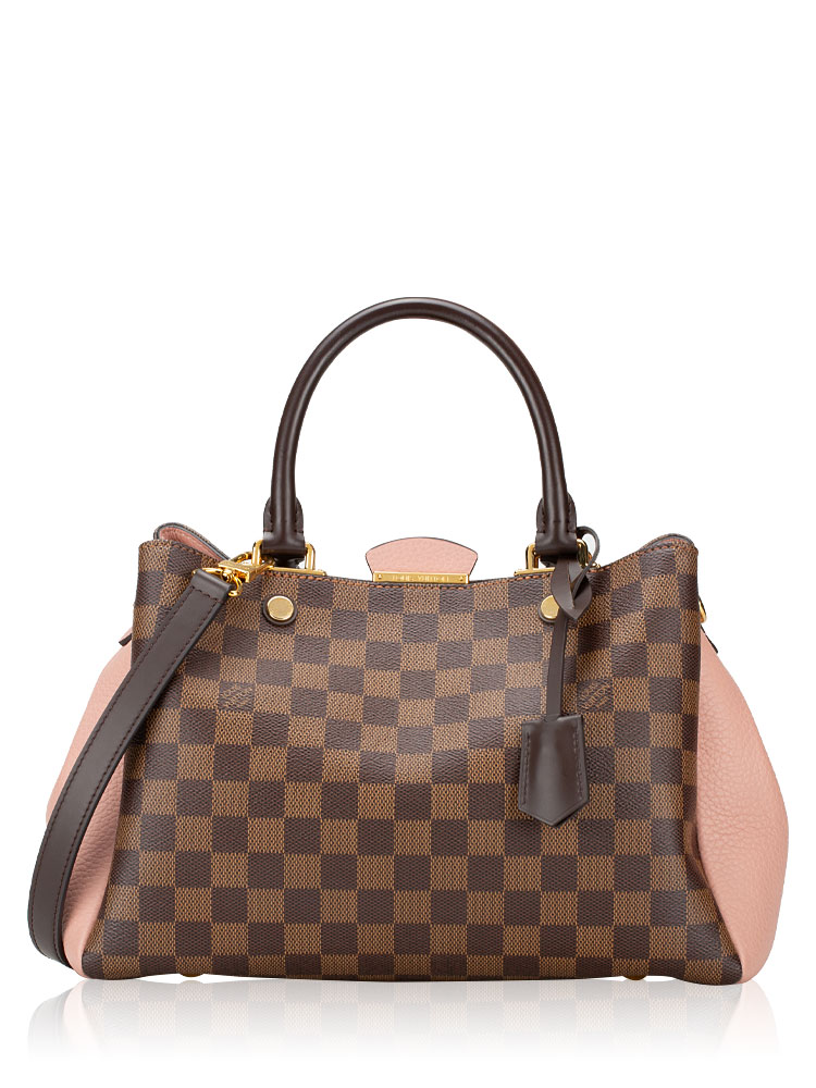 Damier Ebene Cuir Taurillon Brittany Magnolia