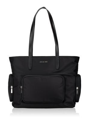 Khai Nylon Large Tote Black
