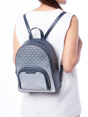 Signature Ombré Jaycee Medium Backpack Navy