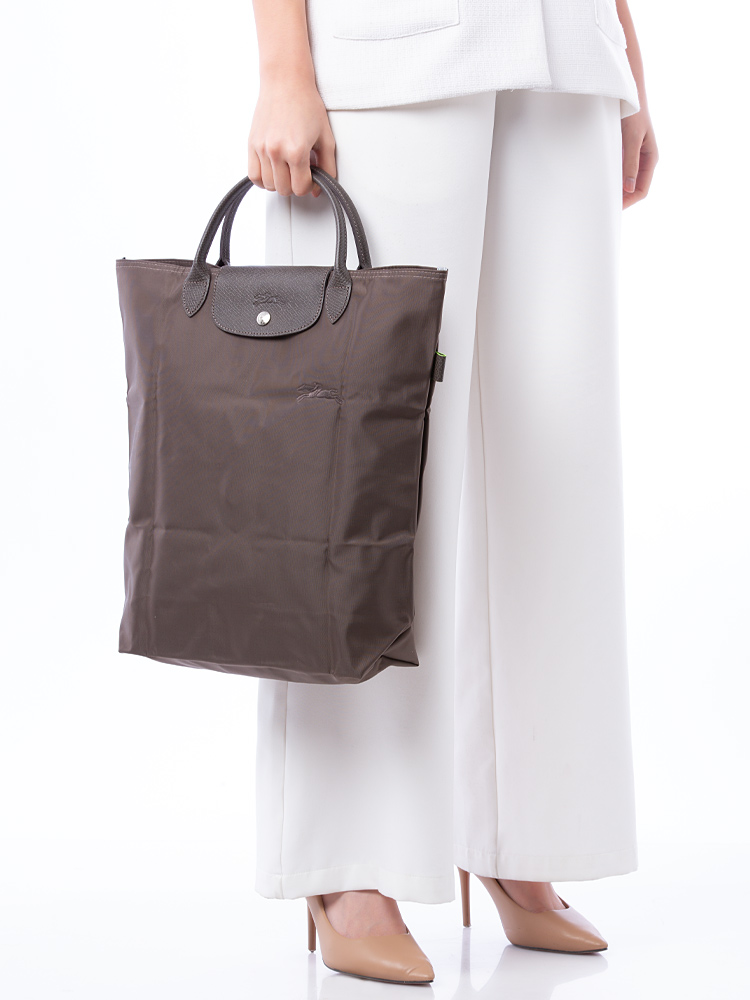 Le Pliage Green Medium SH Tote Terra