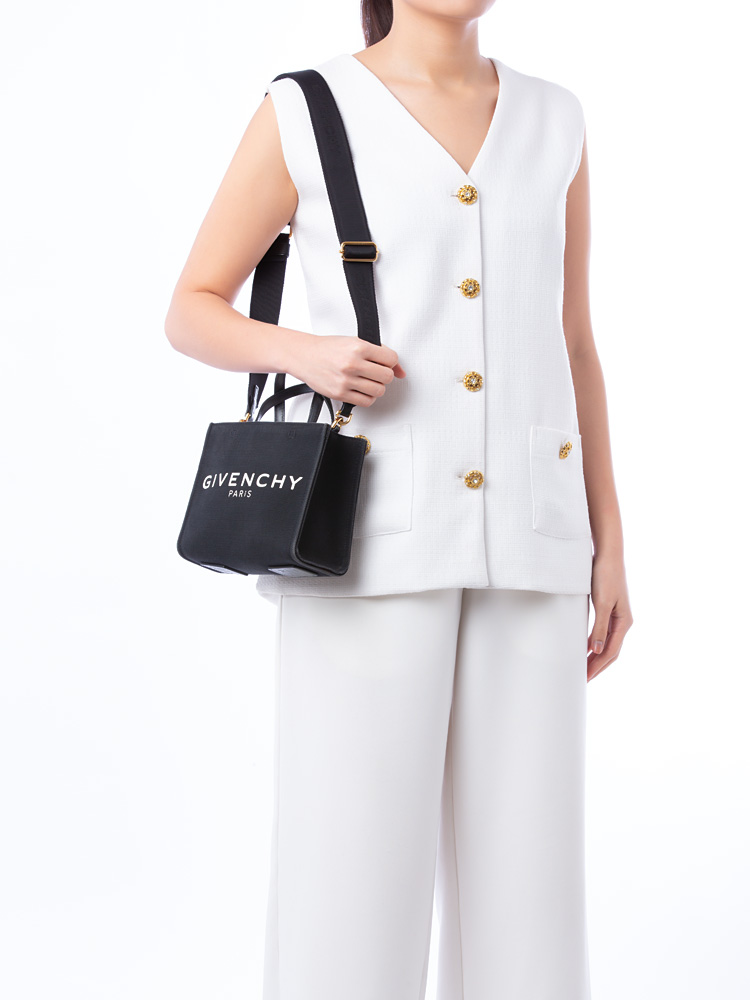 Canvas Mini G Tote Black