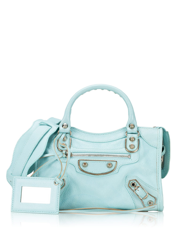 Silver Metallic Edge Mini City Bleu Maldives