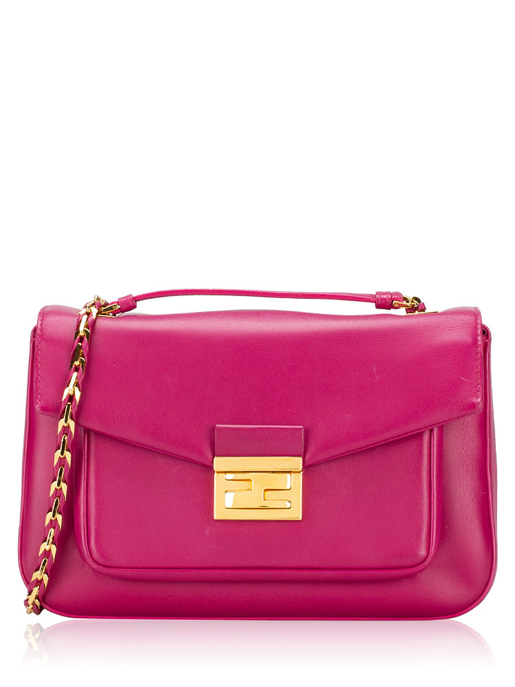 Shiny Nappa Be Baguette Shoulder Bag Ciclamino