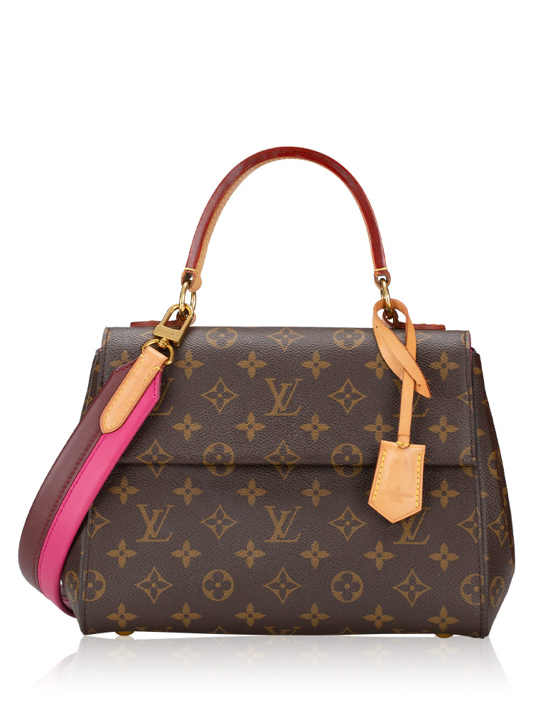 Monogram Cluny BB Bordeaux Fuchsia