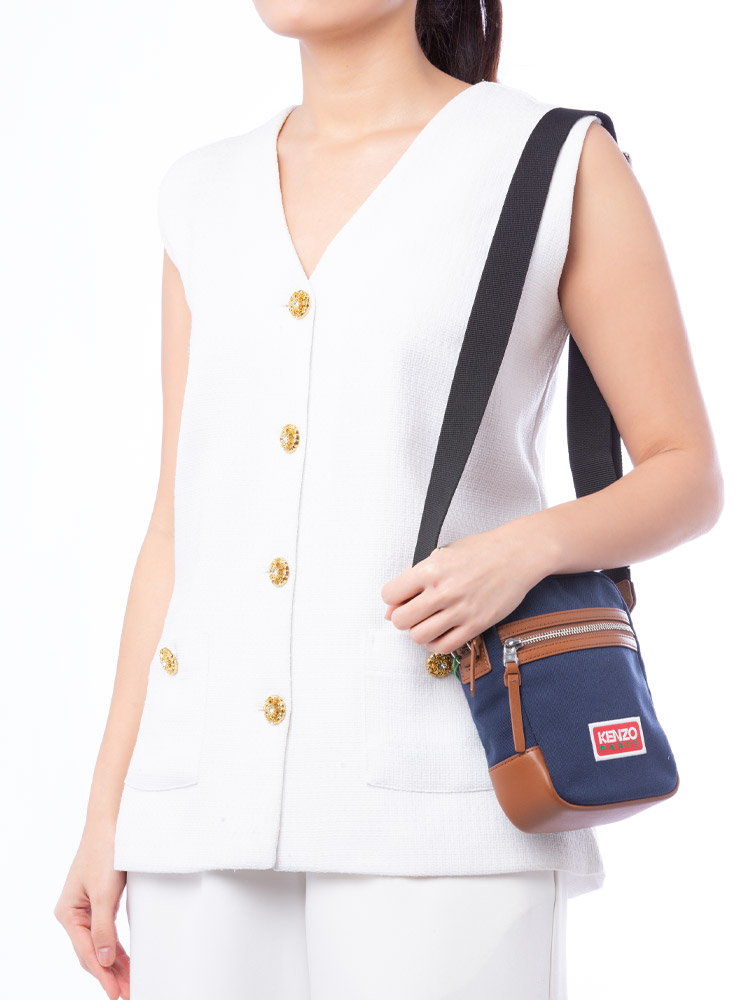 Canvas Explore Logo Messenger Navy