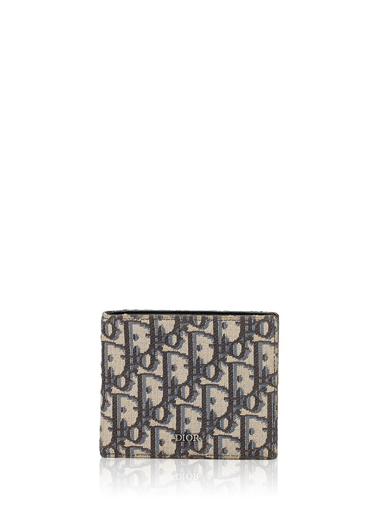 Oblique Bifold Wallet Blue