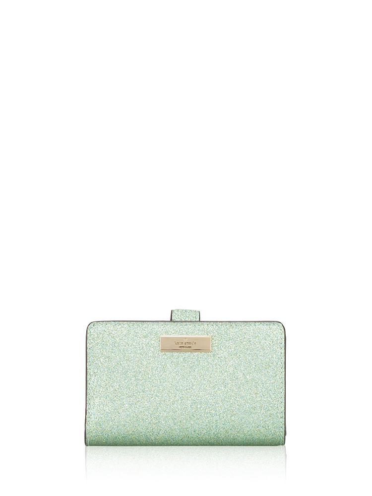 Kenzie Boxed Glitter Compact Wallet Seawater