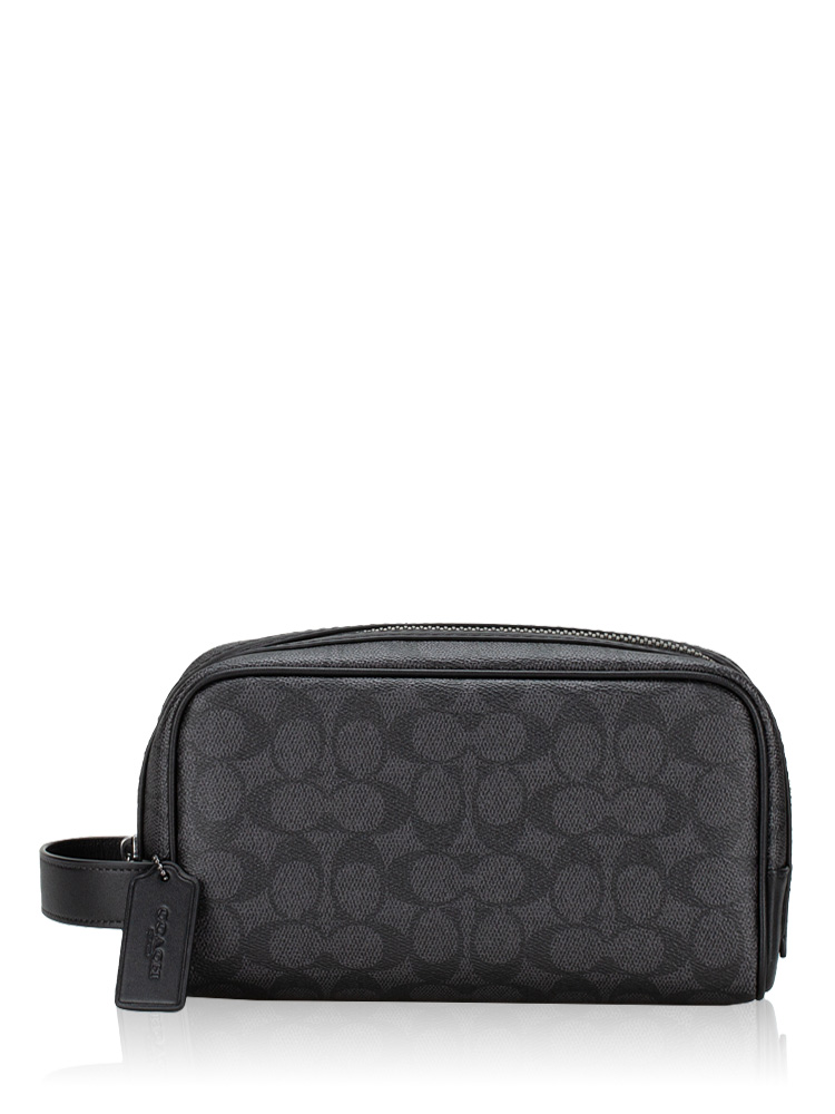 Men CAR15 Signature Small Travel Kitt Charcoal Black