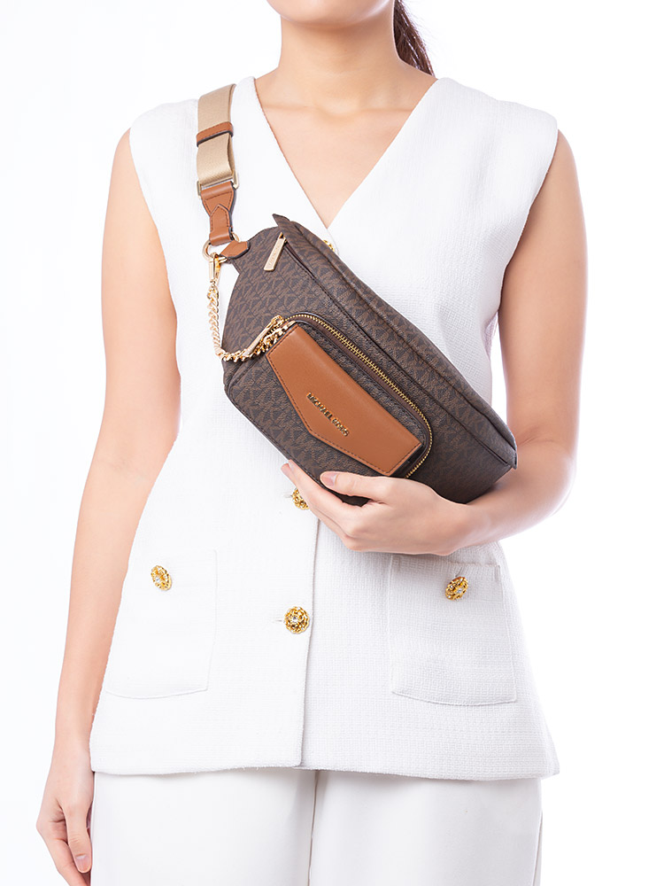 Signature Maisie Large 2 in 1 Waistpack Brown