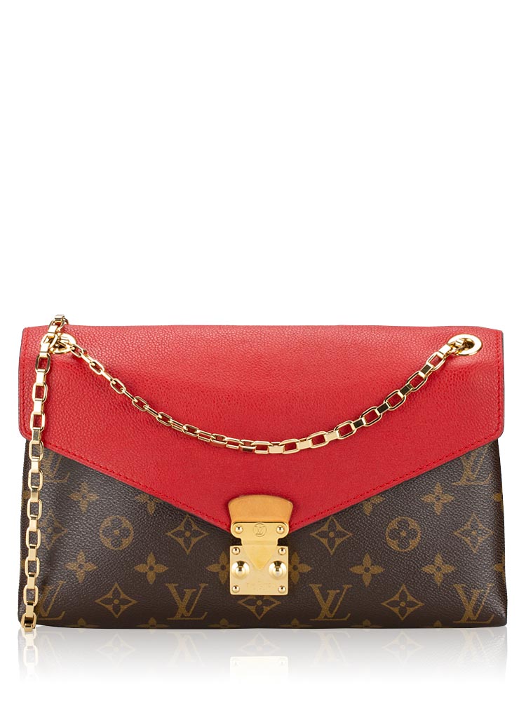 Monogram Pallas Chain Cerise