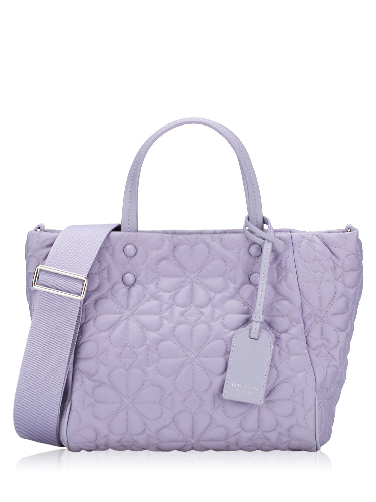 Tilly Quilted Small Tote Frozen Lilac