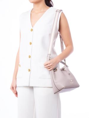 Emma Small Bucket Bag Cozy Grey