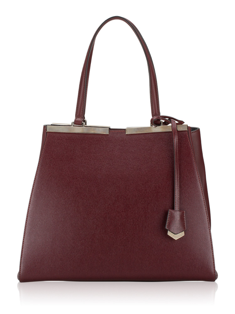 Vitello Elite Large 3Jours Tote Bordeaux