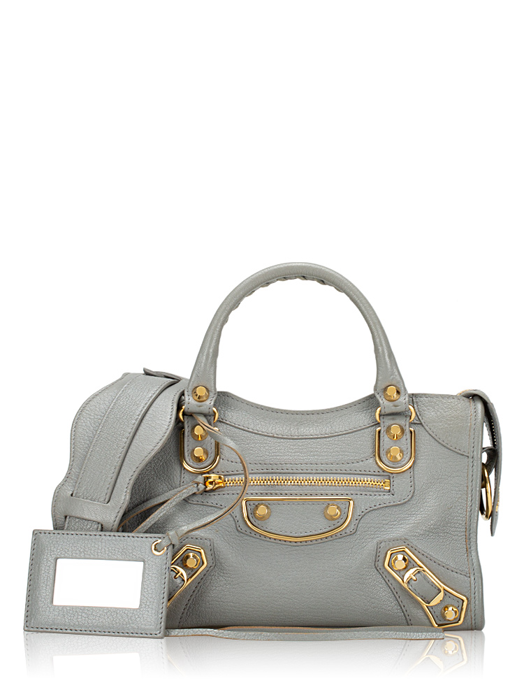 Gold Metallic Edge Mini City Gris Haussmannien