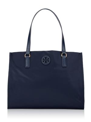 New Ella Nylon Small Tote Navy