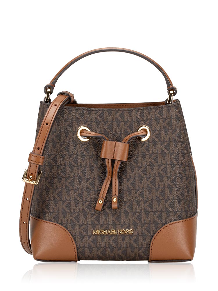 Mercer Signature Small Bucket Bag Brown