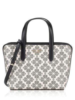 Signature Spade Flower Small Tote Black Multi