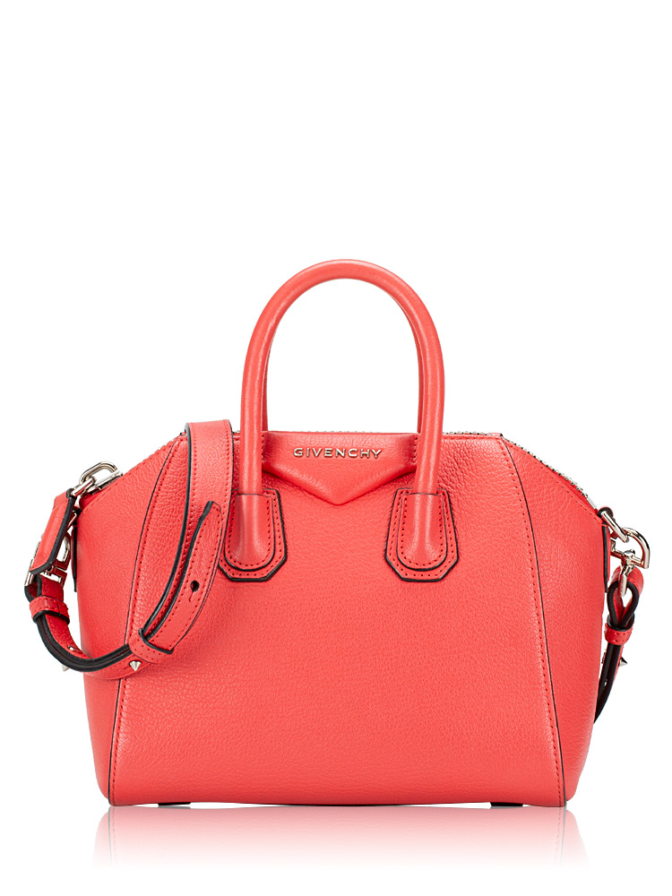 Sugar Goatskin Mini Antigona Lipstick Pink