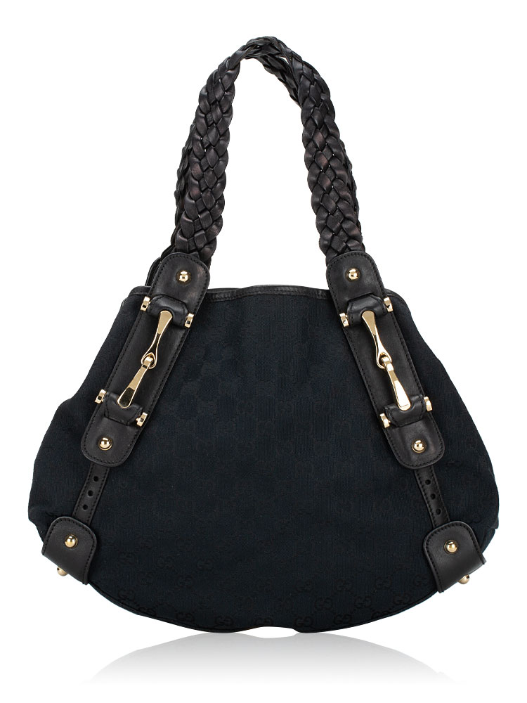 Canvas Pelham Small Shoulder Bag Black