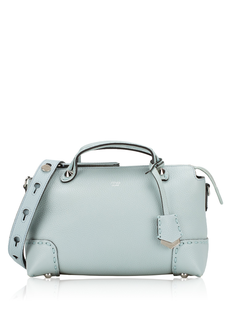 Cuoio Romano Selleria Medium By The Way Blue Anice