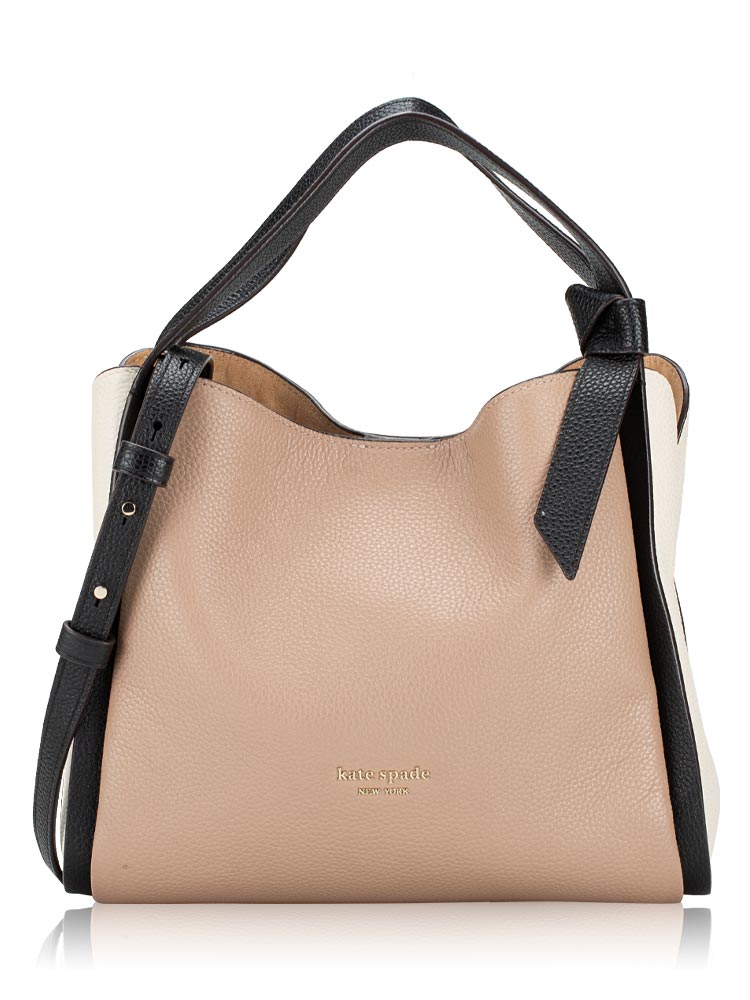 Knott Colorblocked Medium Tote Kraft Paper Multi