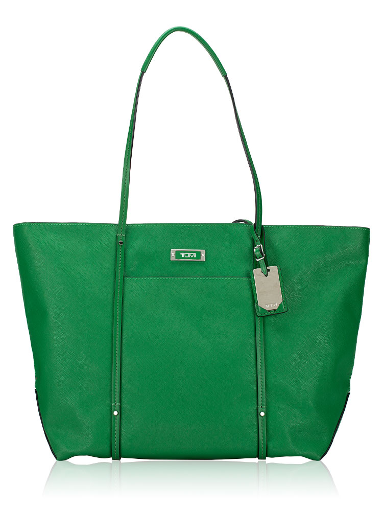 Voyageur Quilted Tote Green