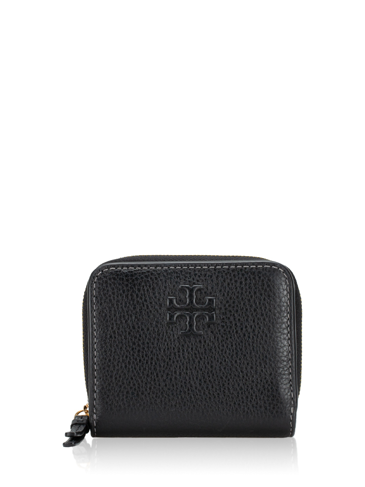 Thea Leather Bifold Wallet Black